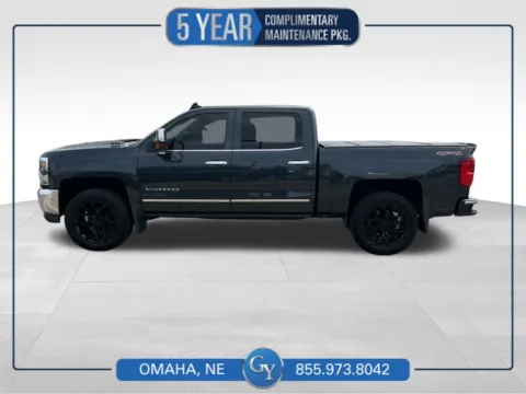 Gray 2017 Chevrolet Silverado 1500 LTZ for sale in Omaha, NE