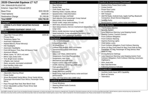 Photos of 2020 Chevrolet Equinox LT for sale in Omaha, NE at Gregg Young Chevrolet of Omaha