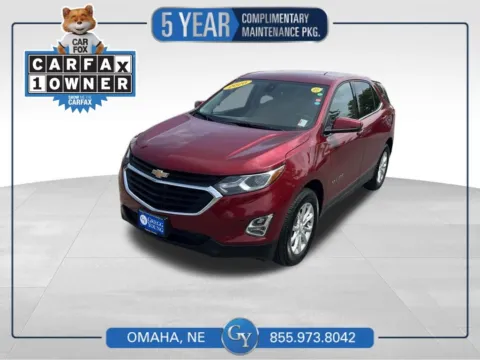Red 2020 Chevrolet Equinox LT for sale in Omaha, NE