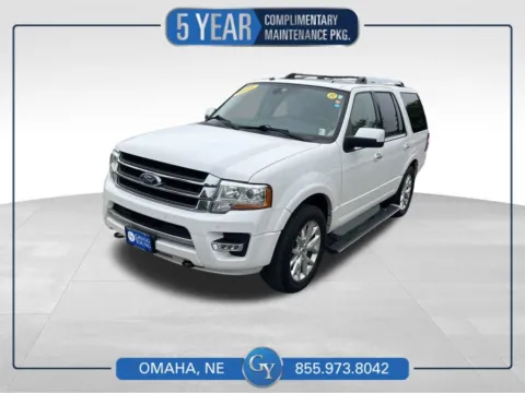 White 2015 Ford Expedition Limited for sale in Omaha, NE