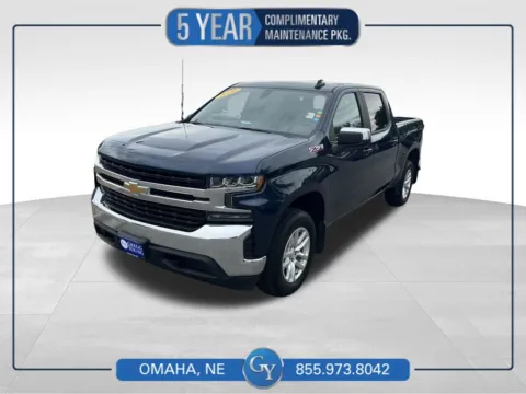 Blue 2020 Chevrolet Silverado 1500 LT for sale in Omaha, NE