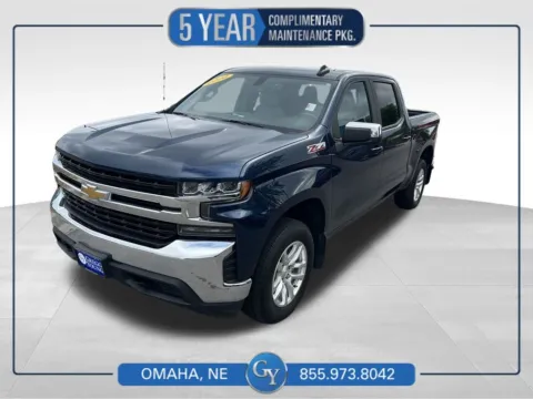Blue 2020 Chevrolet Silverado 1500 LT for sale in Omaha, NE