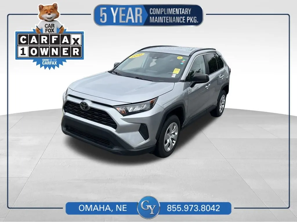 Silver 2020 Toyota RAV4 LE for sale in Omaha, NE