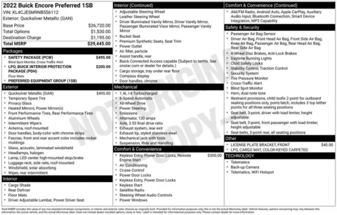 Photos of 2022 Buick Encore Preferred for sale in Omaha, NE at Gregg Young Chevrolet of Omaha