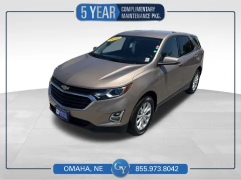 Beige 2019 Chevrolet Equinox LT for sale in Omaha, NE
