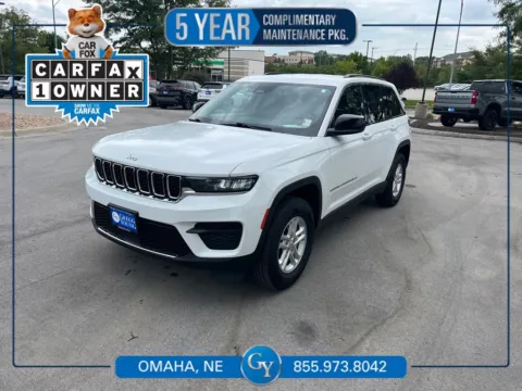 White 2023 Jeep Grand Cherokee Laredo for sale in Omaha, NE