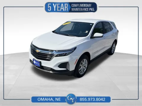 White 2024 Chevrolet Equinox LT for sale in Omaha, NE