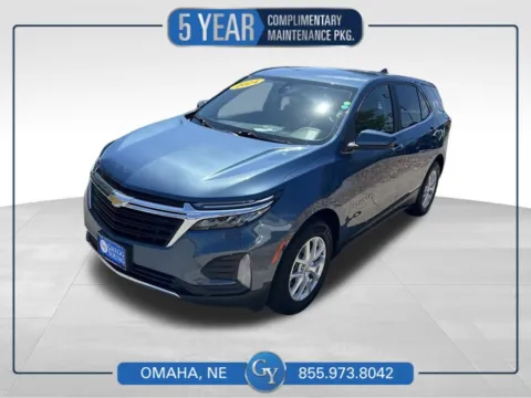 Blue 2024 Chevrolet Equinox LT for sale in Omaha, NE