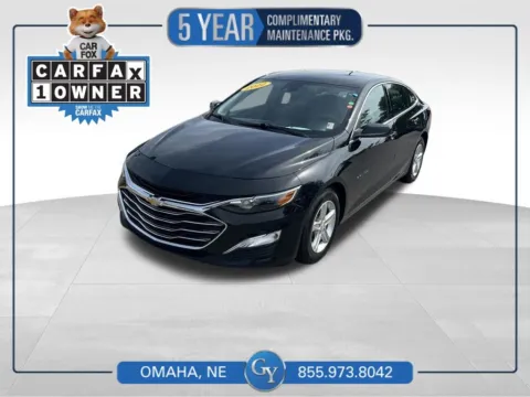 Black 2022 Chevrolet Malibu LS for sale in Omaha, NE