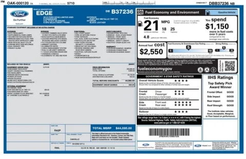Photos of 2013 Ford Edge Limited for sale in Omaha, NE at Gregg Young Chevrolet of Omaha