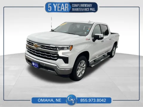 White 2024 Chevrolet Silverado 1500 LTZ for sale in Omaha, NE