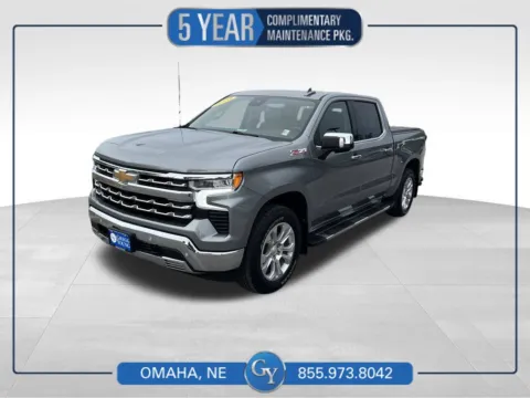 Gray 2024 Chevrolet Silverado 1500 LTZ for sale in Omaha, NE