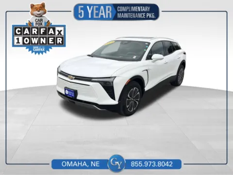 White 2024 Chevrolet Blazer EV LT for sale in Omaha, NE
