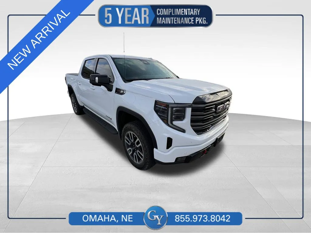 White 2025 GMC Sierra 1500 AT4 for sale in Omaha, NE
