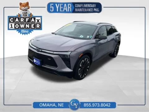 Gray 2024 Chevrolet Blazer EV RS for sale in Omaha, NE