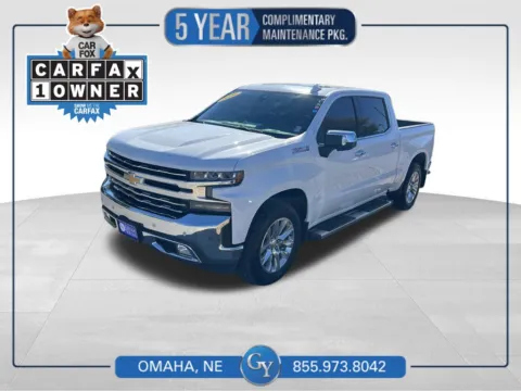 White 2020 Chevrolet Silverado 1500 LTZ for sale in Omaha, NE