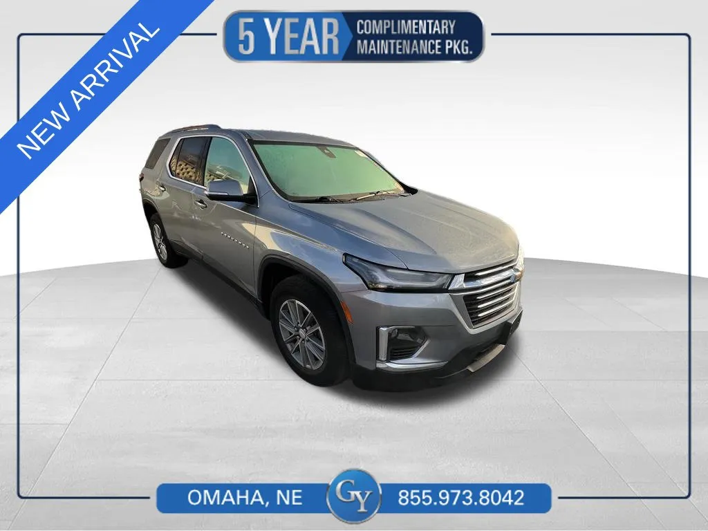 Gray 2023 Chevrolet Traverse LT for sale in Omaha, NE