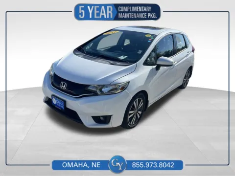 White 2017 Honda Fit EX for sale in Omaha, NE