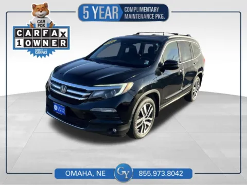 Black 2016 Honda Pilot Elite for sale in Omaha, NE