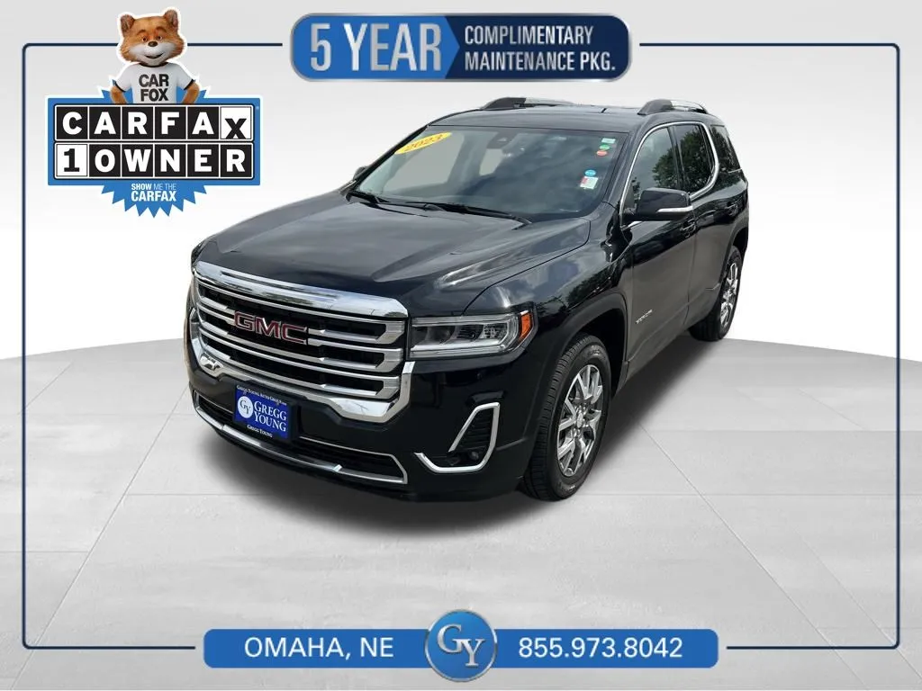 Black 2023 GMC Acadia SLT for sale in Omaha, NE