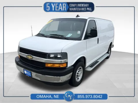 White 2024 Chevrolet Express 2500 Work Van for sale in Omaha, NE