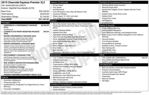 Photos of 2019 Chevrolet Equinox Premier for sale in Atlantic, IA at Gregg Young Atlantic