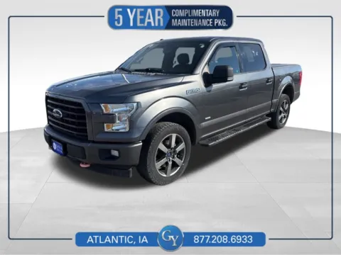 Blue 2017 Ford F-150 for sale in Atlantic, IA