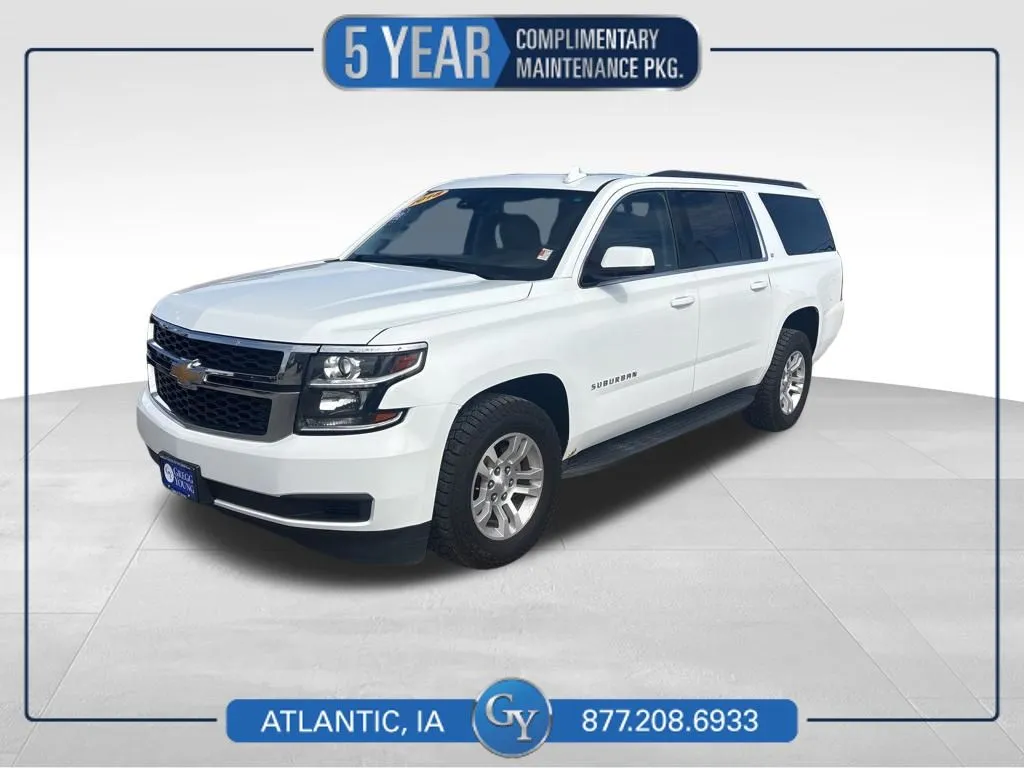 White 2018 Chevrolet Suburban LT for sale in Atlantic, IA