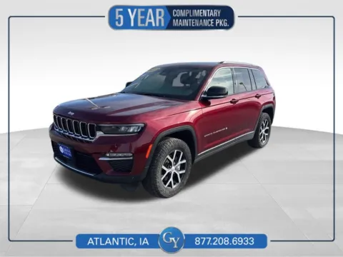 Red 2023 Jeep Grand Cherokee Limited for sale in Atlantic, IA