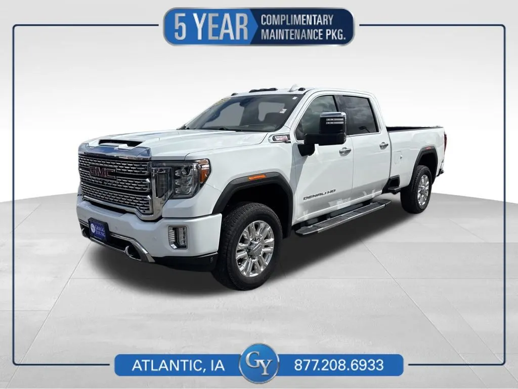 White 2020 GMC Sierra 3500HD Denali for sale in Atlantic, IA