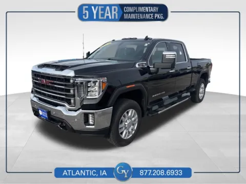 Black 2021 GMC Sierra 2500HD SLT for sale in Atlantic, IA