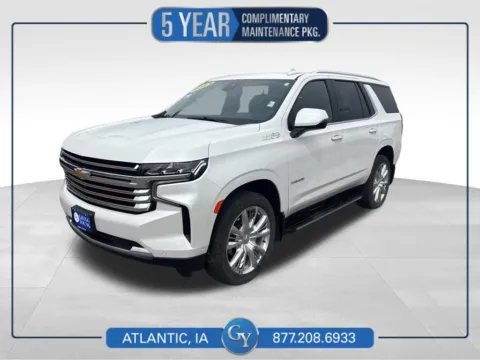 White 2023 Chevrolet Tahoe High Country for sale in Atlantic, IA