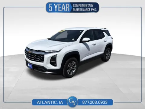 White 2025 Chevrolet Equinox LT for sale in Atlantic, IA
