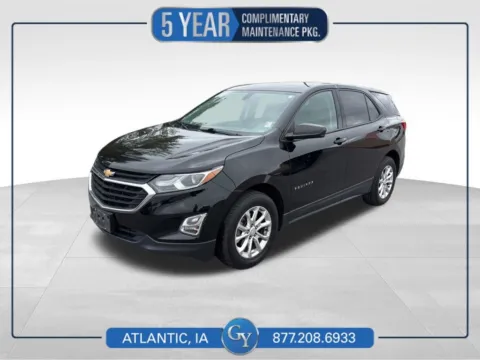 Black 2019 Chevrolet Equinox LS for sale in Atlantic, IA