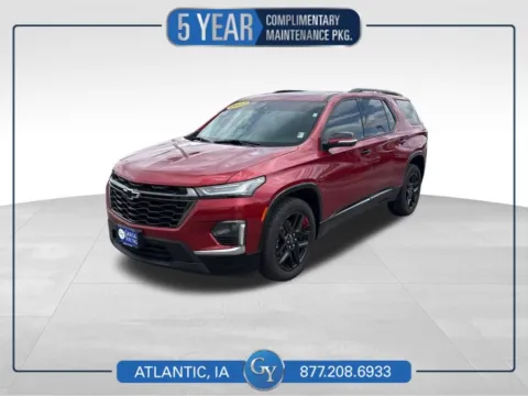 Red 2023 Chevrolet Traverse Premier for sale in Atlantic, IA