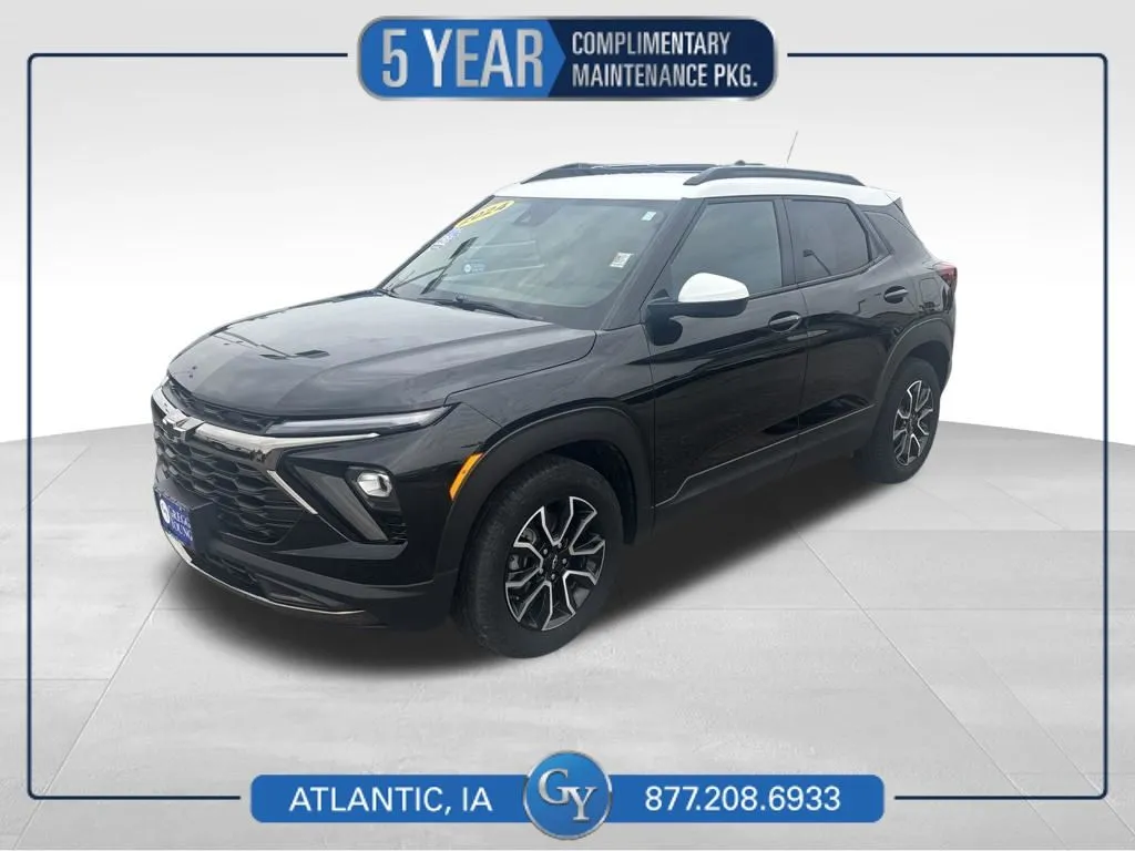 Black 2024 Chevrolet TrailBlazer ACTIV for sale in Atlantic, IA