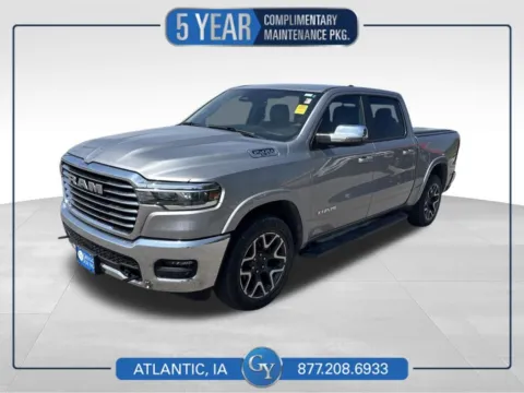 Silver 2025 Ram 1500 Laramie for sale in Atlantic, IA