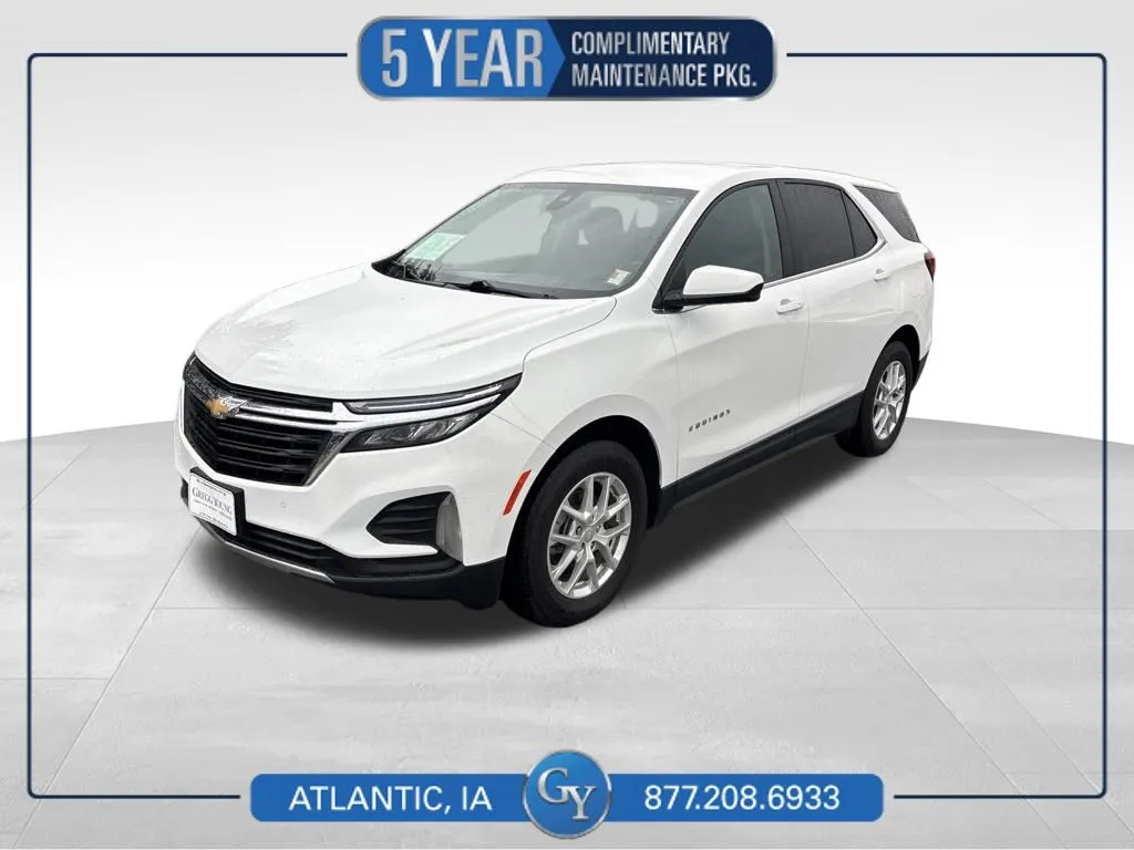 White 2022 Chevrolet Equinox LT for sale in Atlantic, IA