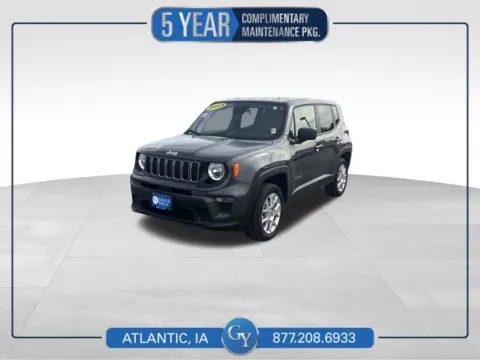 Gray 2023 Jeep Renegade Latitude for sale in Atlantic, IA