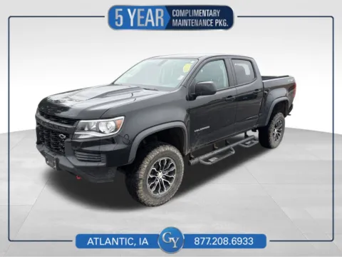 Black 2022 Chevrolet Colorado ZR2 for sale in Atlantic, IA