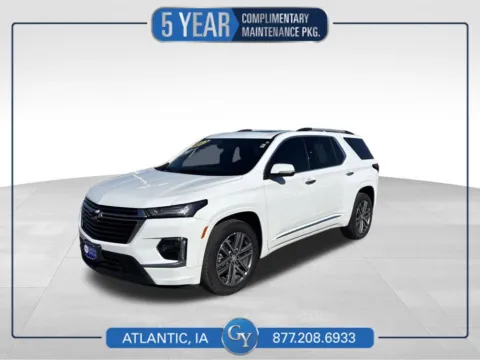 White 2023 Chevrolet Traverse High Country for sale in Atlantic, IA