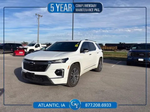 White 2023 Chevrolet Traverse High Country for sale in Atlantic, IA