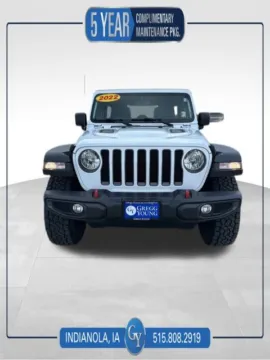 White 2022 Jeep Wrangler Unlimited Rubicon for sale in Indianola, IA