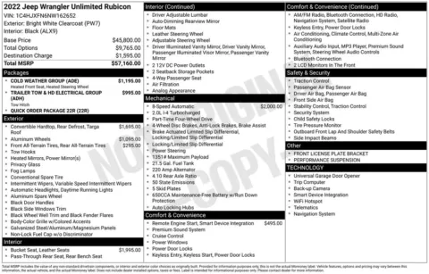 Photos of 2022 Jeep Wrangler Unlimited Rubicon for sale in Indianola, IA at Gregg Young Buick GMC Indianola