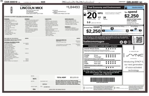 Photos of 2016 Lincoln MKX Reserve for sale in Indianola, IA at Gregg Young Buick GMC Indianola