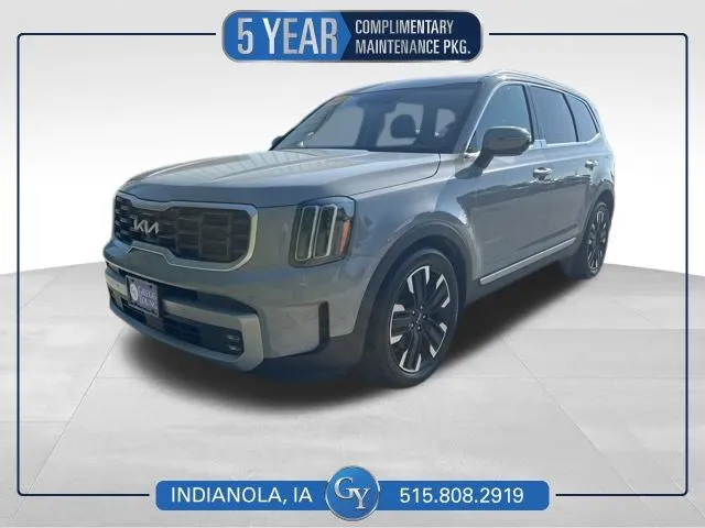 Gray 2023 Kia Telluride SX for sale in Indianola, IA