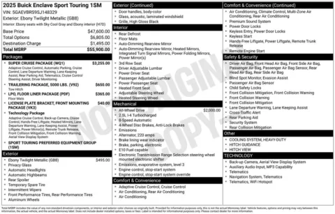 Photos of 2025 Buick Enclave Sport Touring for sale in Indianola, IA at Gregg Young Buick GMC Indianola