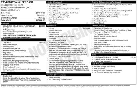 Photos of 2014 GMC Terrain SLT-2 for sale in Indianola, IA at Gregg Young Buick GMC Indianola