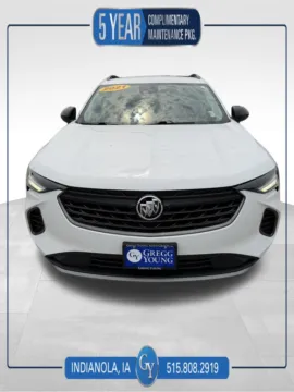 White 2021 Buick Envision Preferred for sale in Indianola, IA