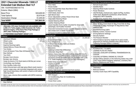 Photos of 2021 Chevrolet Silverado 1500 LT for sale in Indianola, IA at Gregg Young Buick GMC Indianola